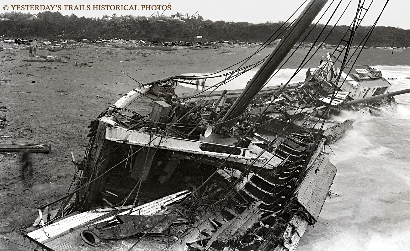 SS070 Wreck of the Schooner FIFIELD Feb 29, 1916